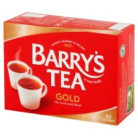 Barrys Tea - Gold Blend - 80 Tea Bags - RED 250g (OUT OF STOCK)